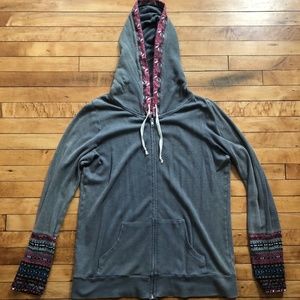 Others Follow - Light Zipup Boho Hoodie